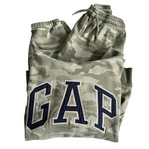 Kids Gap Camo Joggers & Hoodie Set Size XL (12-13)